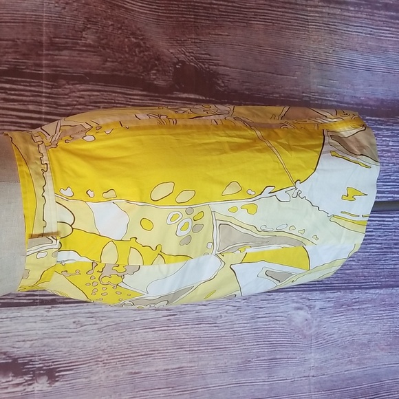 Anne Klein Pencil Skirt w/ Water Floral Design - Picture 3 of 7